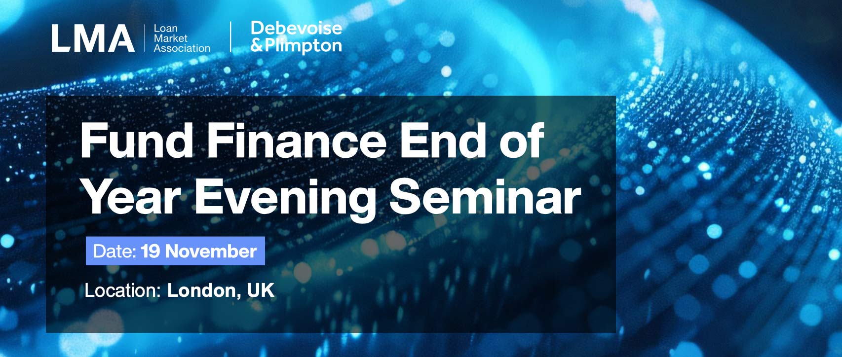 Fund Finance End of yYar Seminar