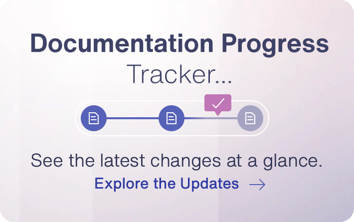 Documentation Tracker